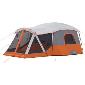 11Person Family Cabin Tent with Screen Room, Large Multiple Room Tent, Portable Huge Tent for Outdoor or Backyard Camping