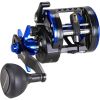 Fishing Reel, Smooth Powerful Round Baitcaster Reel, Saltwater Inshore Surf Trolling Reel, Conventional Reel