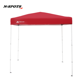 Ozark Trail 4' x 6' Instant Canopy Outdoor Shade Shelter, Brilliant Red; Assembled Dimensions :4 ft. x 6 ft. x 85 in.