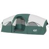 8 Person Camping Tents, Weather Resistant Family Tent, 5 Large Mesh Windows, Double Layer, Divided Curtain for Separated Room