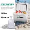 20QT (Upgraded) Up To 5 Day Ice Retention Commercial Grade Food Safe Dry Ice Compatible UV Protection 15mm Gasket Freight Free